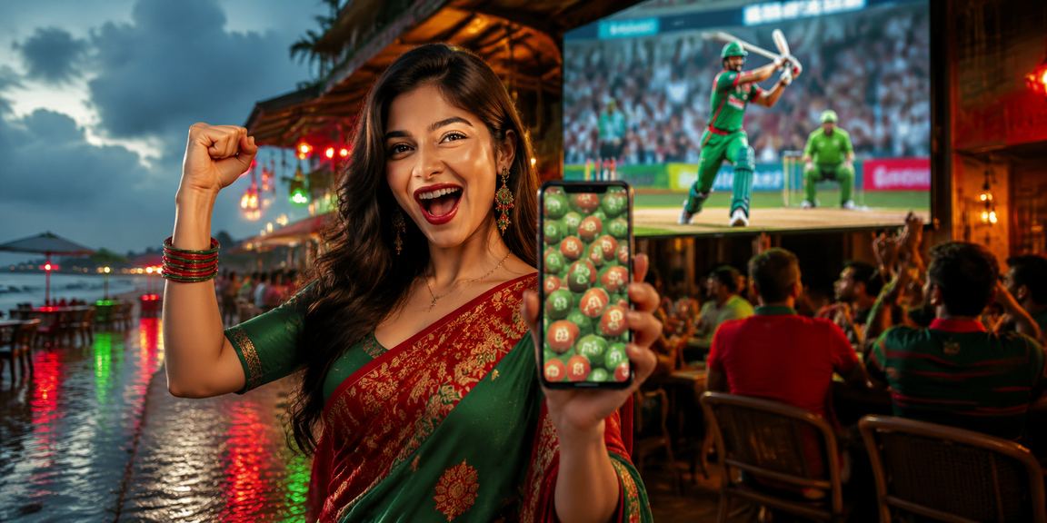 কক্সবাজারে ক্রিকেট বেটিং উপভোগ করছেন একজন x666 ব্যবহারকারী